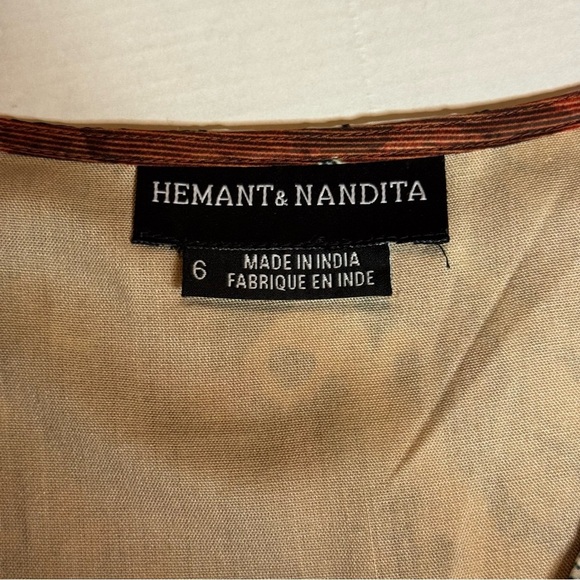 Hemant & Nandita Zeri Dress SZ. 6 - Picture 11 of 13